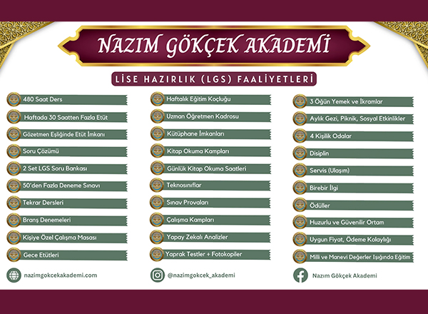 Nazım Gökçek Akademi - Eğitim - 1