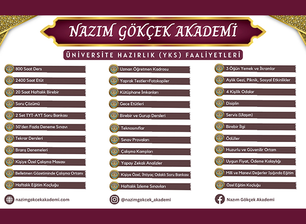 Nazım Gökçek Akademi - Eğitim - 3